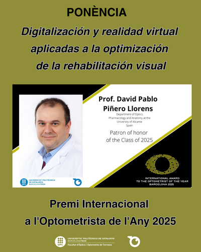 Ponència del professor David Piñero Llorens