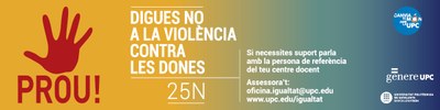 25N UPC - Día Internacional para la erradicación de la violencia contra las mujeres