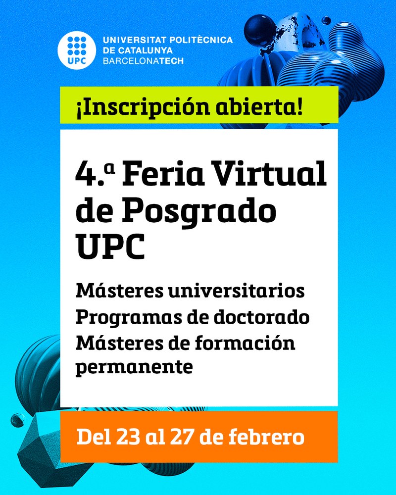 4ª Feria Virtual de Postgrado UPC